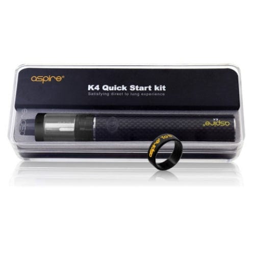 Aspire K4 Quick Start Kit - Black Carbon Fiber