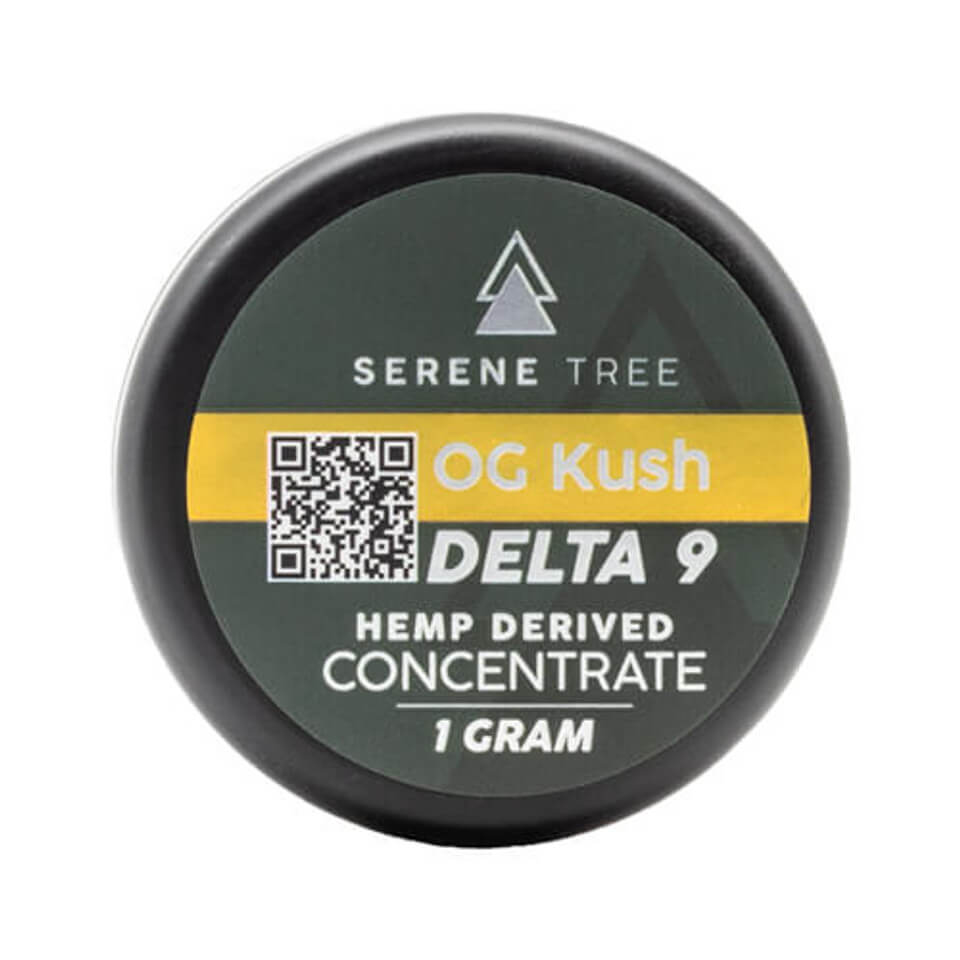 Serene Tree Delta-9 THC Concentrate - 1 Gram - OG KUSH