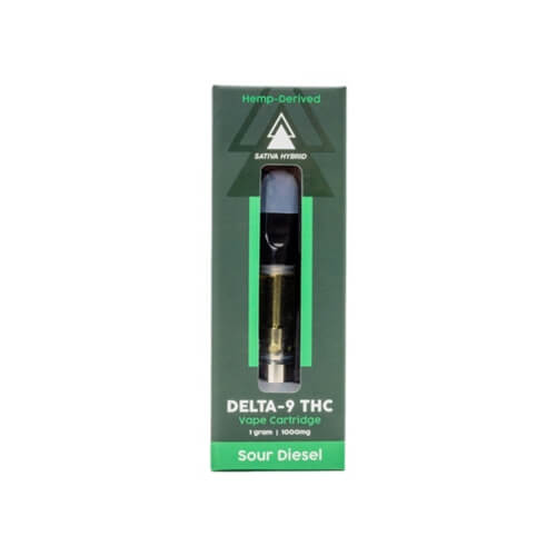 Serene Tree Delta-9 THC Vape Cartridge - 1 Gram - Sour Diesel