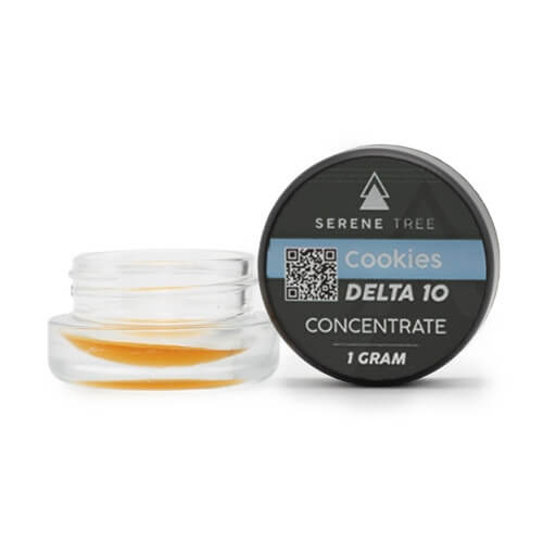 Serene Tree Delta-10 THC Concentrate - 1 Gram - Cookies