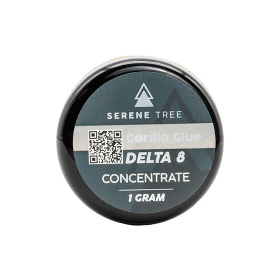 Serene Tree Delta-8 THC Concentrate - 1 Gram - Gorilla Glue