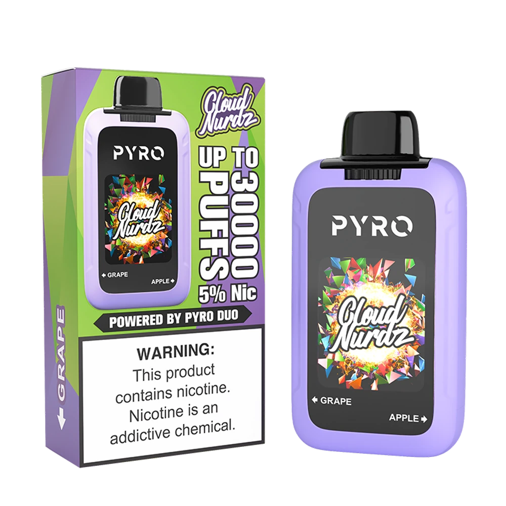 Pyro Duo x Cloud Nurdz 30K Disposable Vape