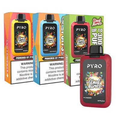 Pyro Duo x Cloud Nurdz 30K Disposable Vape