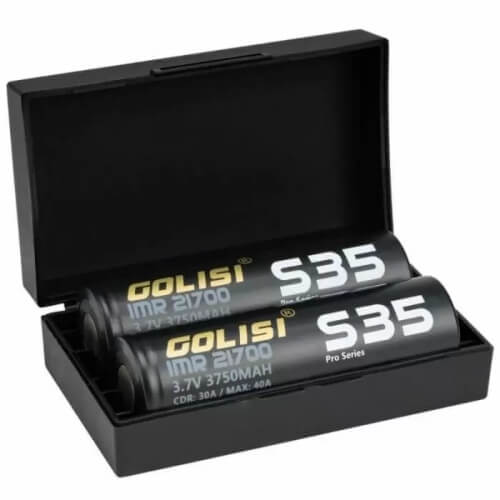 Golisi 21700 3750 mAh 40A IMR Battery (Double Pack)