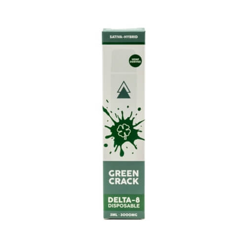 Serene Tree Delta-8 THC Disposable Vape - Green Crack 3000mg