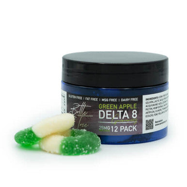 Bottle & Tree - Delta-8 Gummies - Apple Rings 300mg