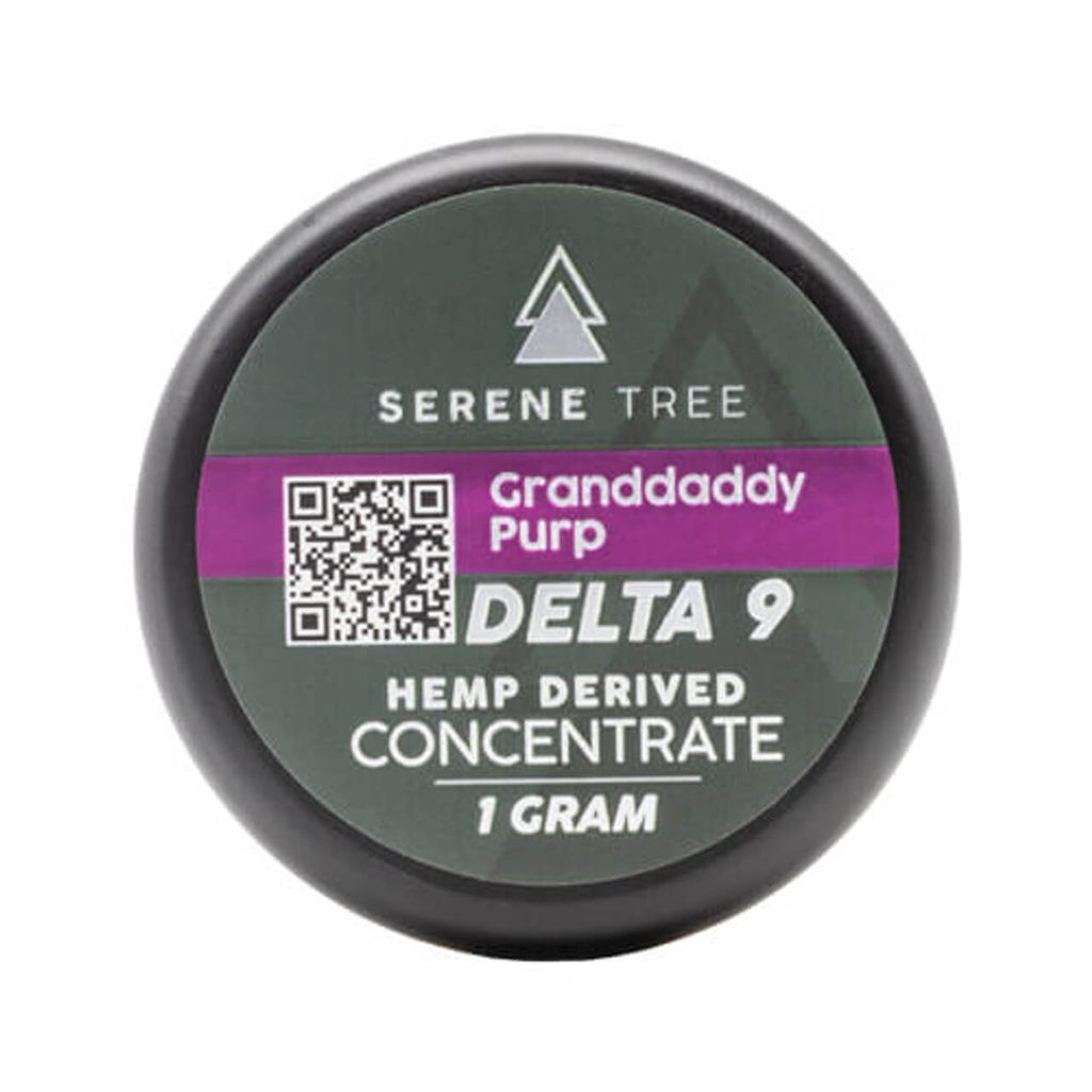Serene Tree Delta-9 THC Concentrate - 1 Gram - Granddaddy Purp