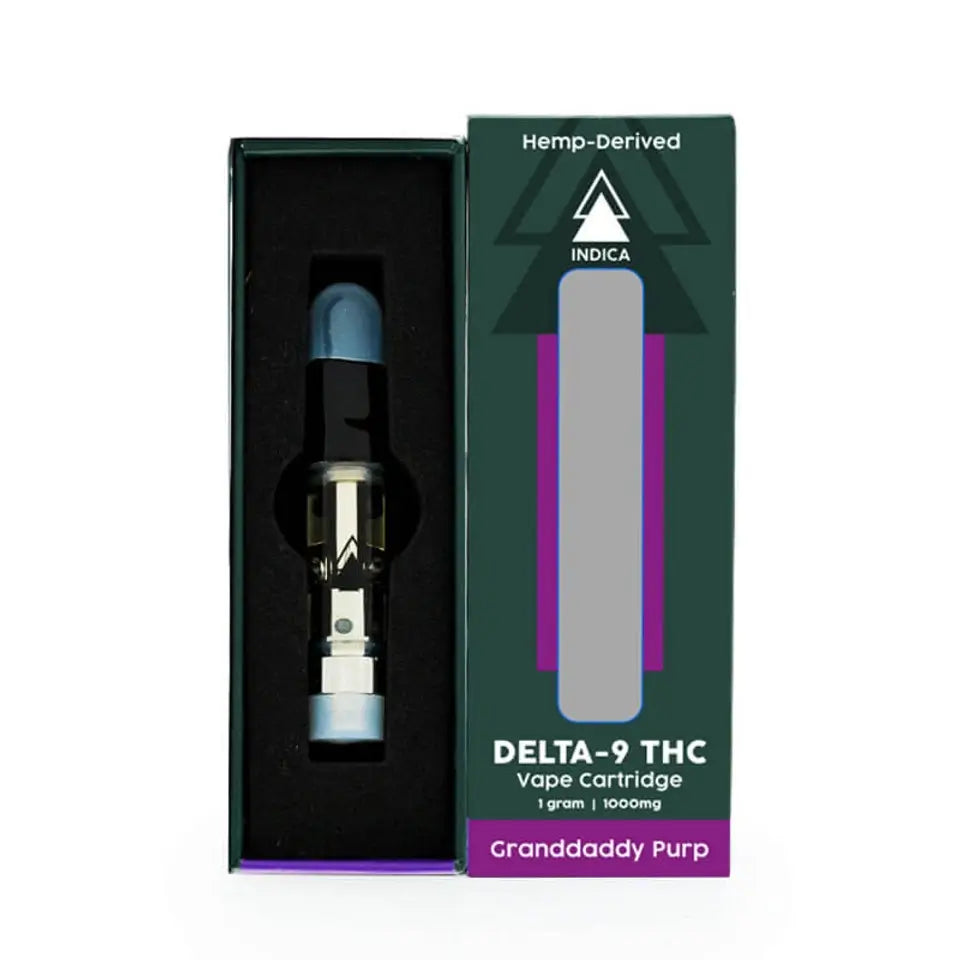 Serene Tree Delta-9 TCH Vape Cartridge - 1 Gram - Granddaddy Purp