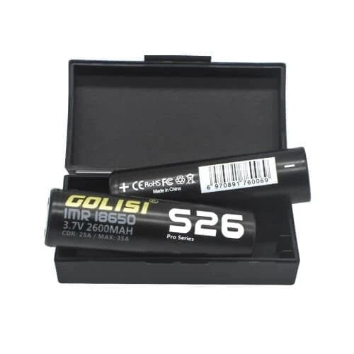 Golisi 18650 3000 mAh MAX 35A IMR Battery (Double Pack)