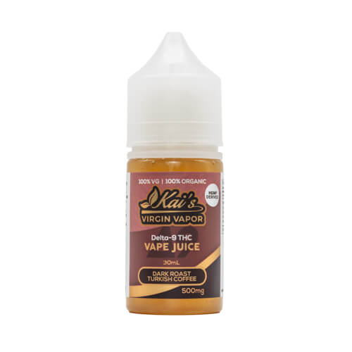 Dark Roast Turkish Coffee Hemp Derived Delta 9 500mg Vape Juice