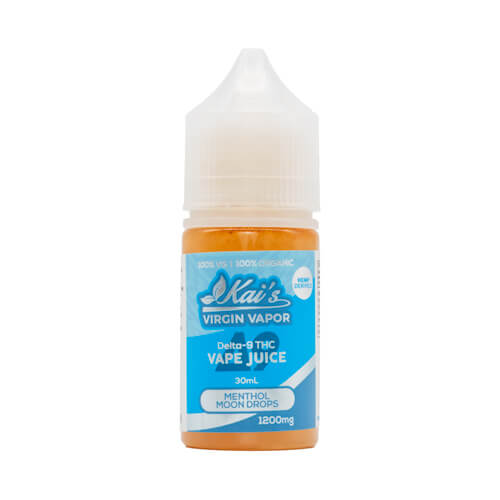 Menthol Moon Drops Hemp Derived Delta 9 1200mg Vape Juice