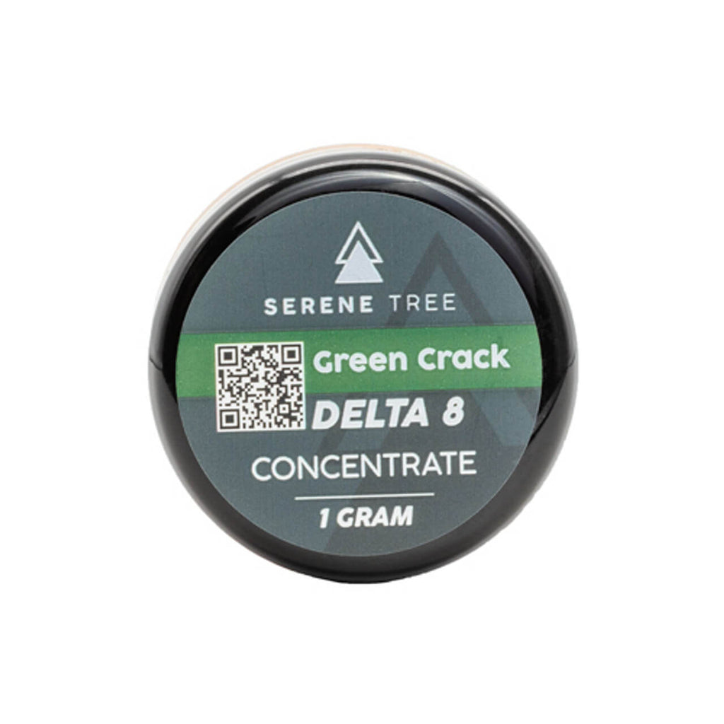 Serene Tree Delta-8 THC Concentrate - 1 Gram - Green Crack